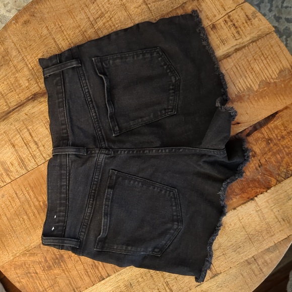 Madewell black denim shorts - Picture 3 of 5